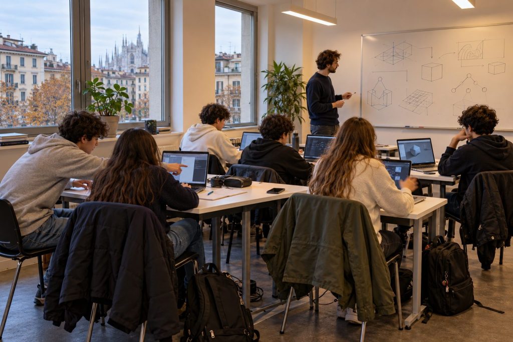 Corso pomeridiano di informatica per ragazzi a Milano